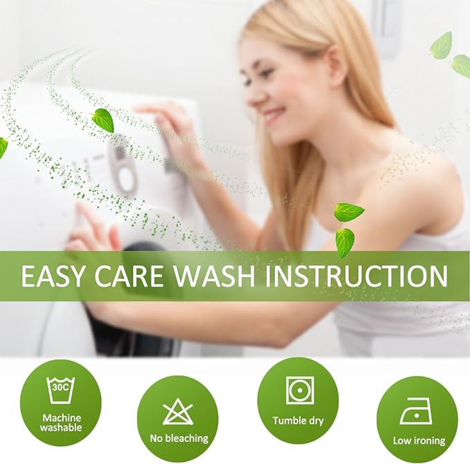 NICETOWN Full Shading Curtains 90 inches Long 2 Panels Set - Image 8