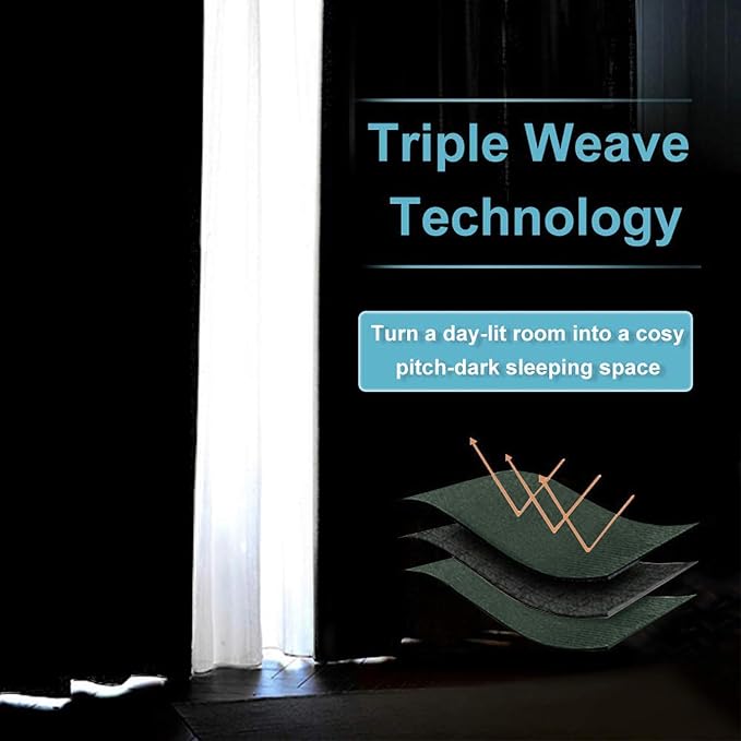 RYB HOME Waterproof Outdoor Curtains - Image 3