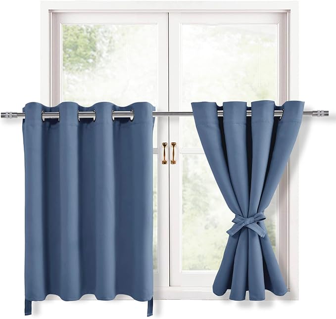 Hiasan Blackout Curtains for Bedroom, 52 x 36 Inches Long by Hiasan