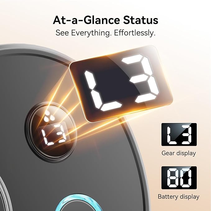 DIGIX Rechargeable Portable Humidifier-Smart Display, Night Light, Easy Clean - Image 4