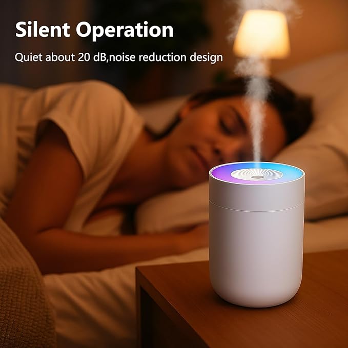 230ML Humidifier for Bedroom, Air Humidifier for Home, Plant Humidifiers Indoor - Image 4