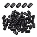DMiotech 100 Pack 8.5mm ID Black Screw Thread Protectors Rubber End Caps Bolt by DMiotech