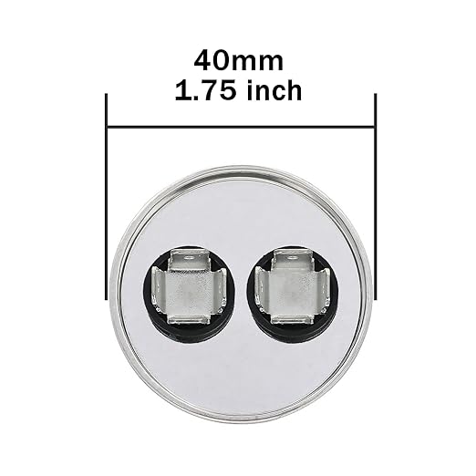 VEXUNGA 5uF 5 MFD 370VAC 440VAC 450VAC 50/60Hz CBB65B Round Run Start Capacitor - Image 3