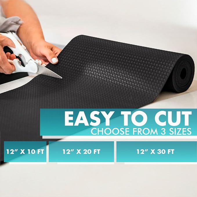 Shelf Liner, Drawer Liner & Kitchen Cabinet Liner – Thick Waterproof Rubber - Image 4