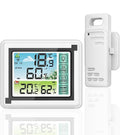 Indoor Outdoor Thermometer Hygrometer Wireless Remote Weather Stations by MONYEES