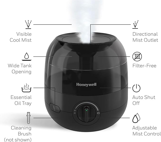 Honeywell Mini Cool Mist humidifier, humidifier - Image 3