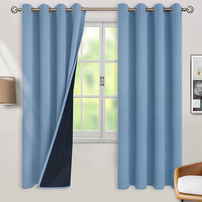 BGment Thermal Insulated 100% Blackout Curtains by BGment