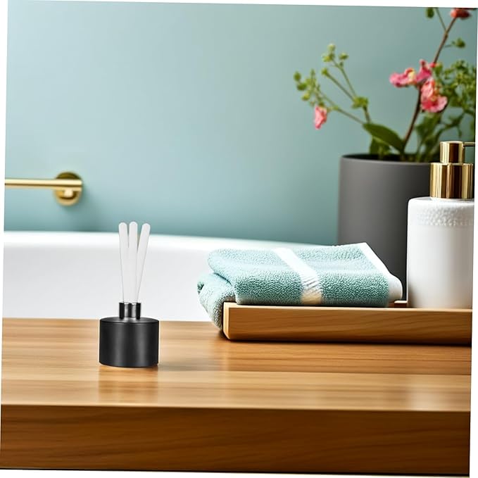 Cabilock 10Pcs Long Volatile Essential Oil Diffuser Sticks Cotton Fiber Aroma - Image 6