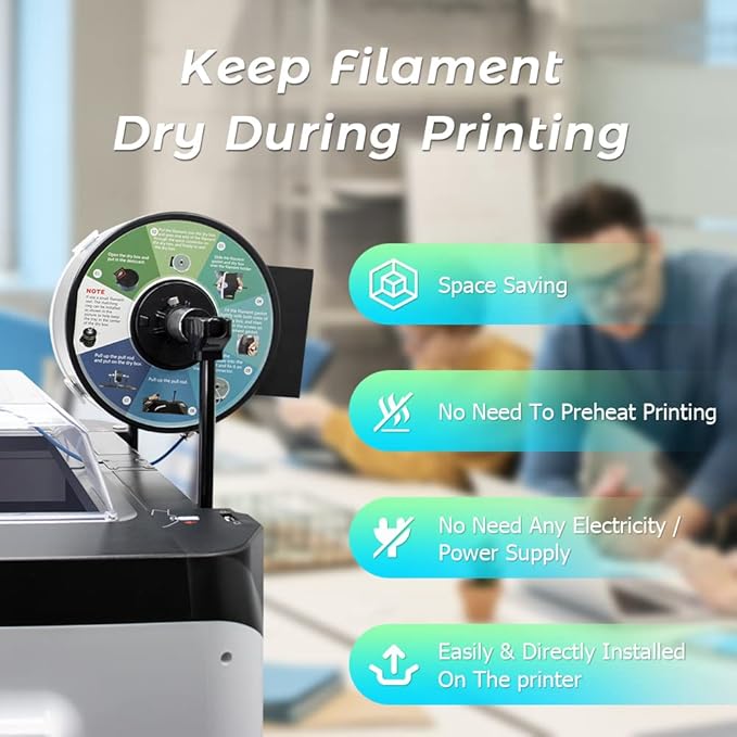 R QIDI TECHNOLOGY Filament Dryer Box, Filament Storage Box - Image 3