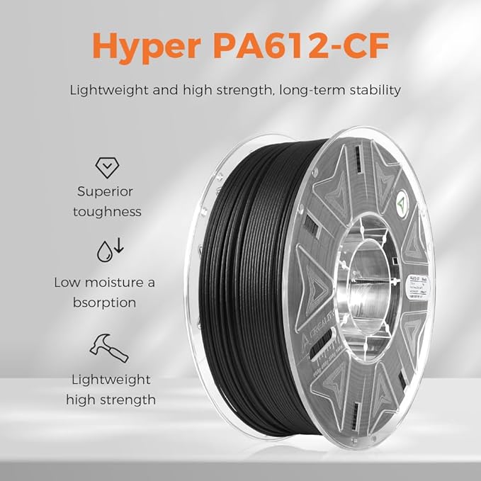 Creality Hyper PA612-CF 1.75mm 1KG, Halloween Gifts 3D Printer Filament - Image 2