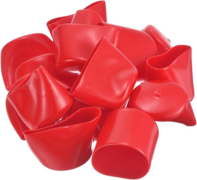 uxcell 20pcs Rubber End Caps 48mm ID Vinyl Round Tube Bolt Cap Cover Thread - Image 4