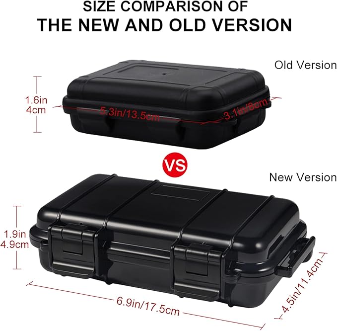 Dry Storage Box, Shockproof Waterproof Box Storage Case Waterproof Plastic Box - Image 6