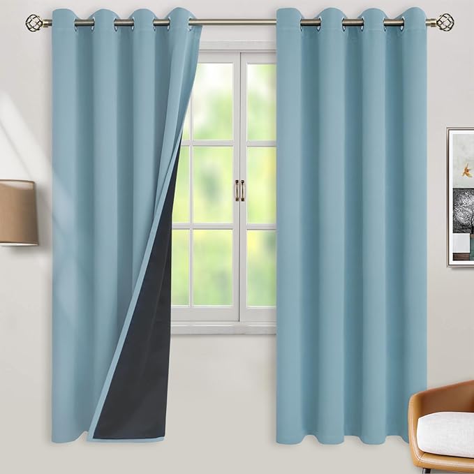 BGment Thermal Insulated 100% Blackout Curtains by BGment