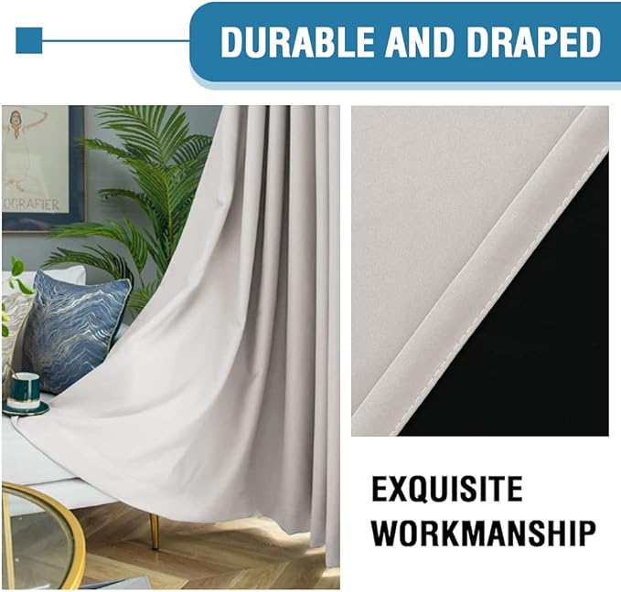 H.VERSAILTEX 100% Blackout Curtains - Image 6