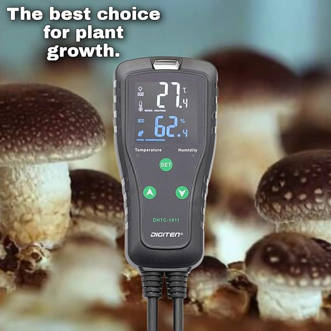 Temperature and Humidity ControllerPlug-in Thermostat Humidistat Reptile - Image 6