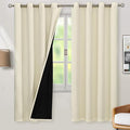 BGment Cream 100% Blackout Curtains by BGment