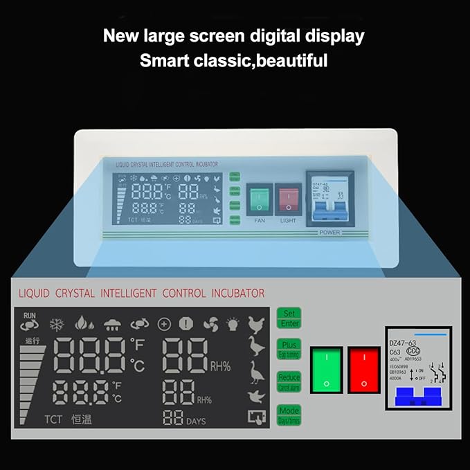 XM‑18SD Egg Incubator Controller Large-Screen 5 Modes Intelligent Temperature - Image 8