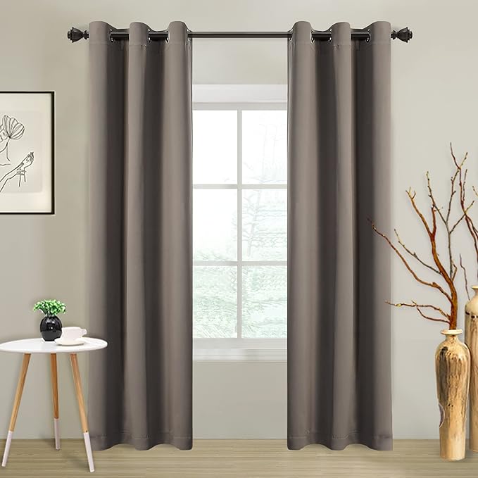 MYSKY HOME Blackout Curtains for Living Room Thermal Insulated Room Darkening - Image 8
