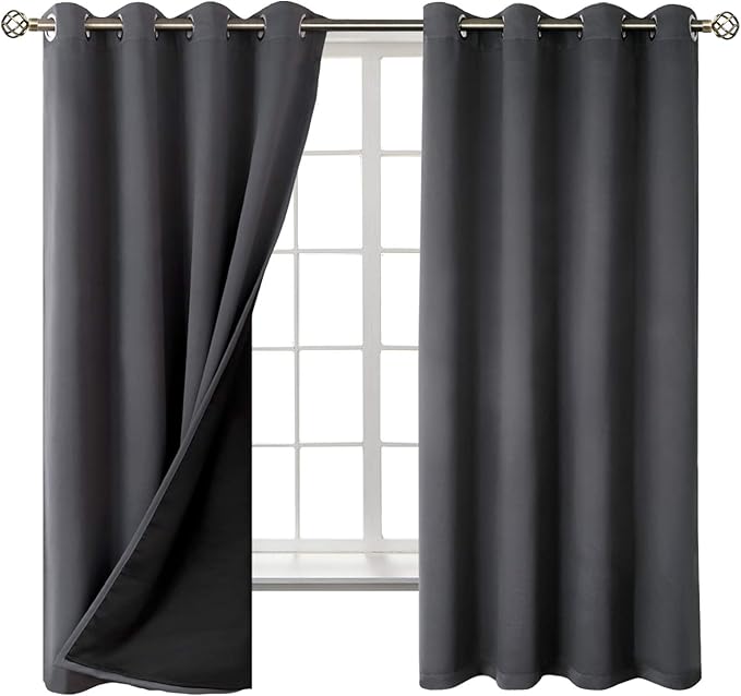 BGment Thermal Insulated 100% Blackout Curtains - Image 8
