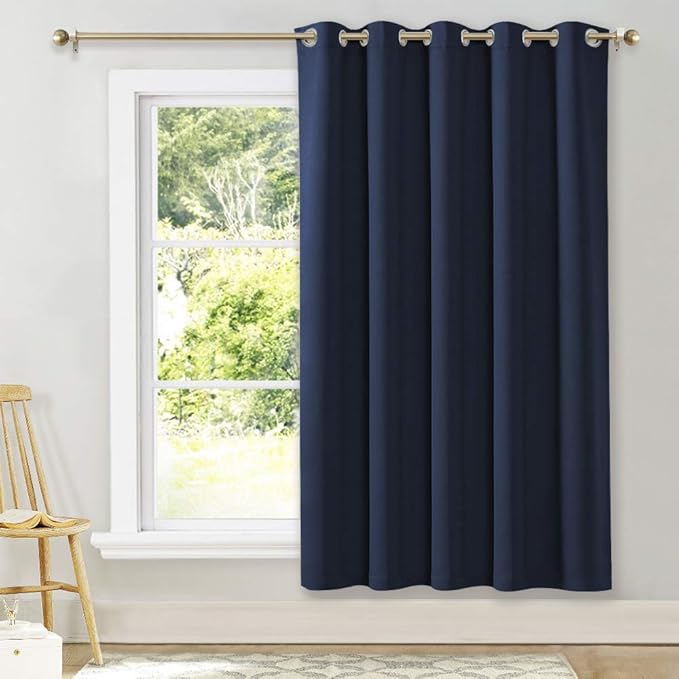NICETOWN Bedroom Window Blackout Curtain Panel by NICETOWN