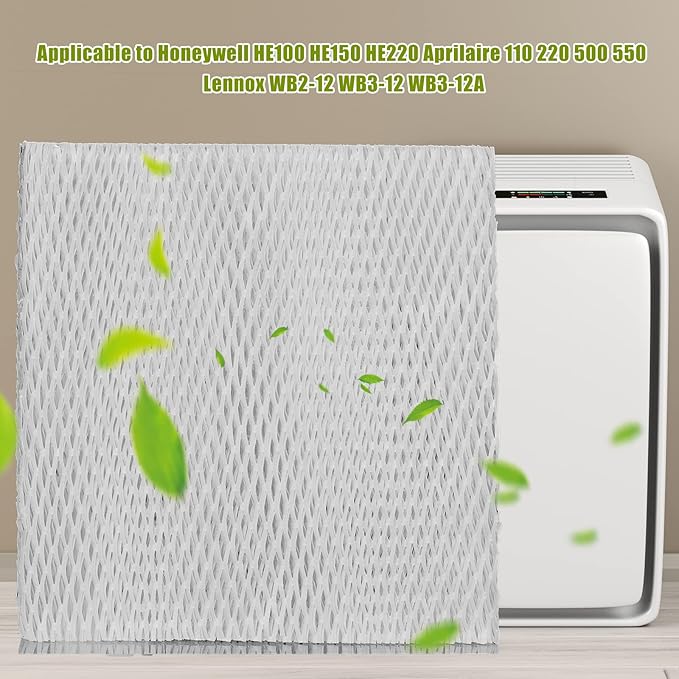 HIFROM 2Pack Replacement Humidifier Wick Filters, Water Panel Filter Compatible - Image 3
