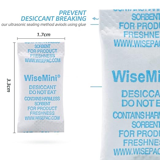 Silica Gel Packets, 0.5 Gram 600 Silica Packets, Food Grade Dessicant, - Image 2