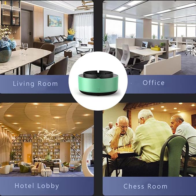 2 in 1 Multifunctional Smokeless Ashtray, Air Purifier Ashtray - Image 8