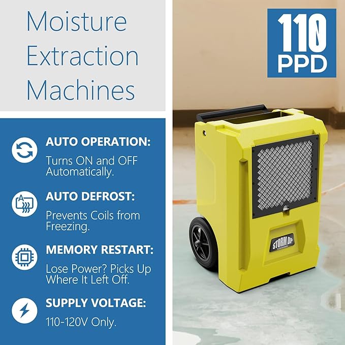 ALORAIR 110 Pint Dehumidifier Commercial Grade - Image 2
