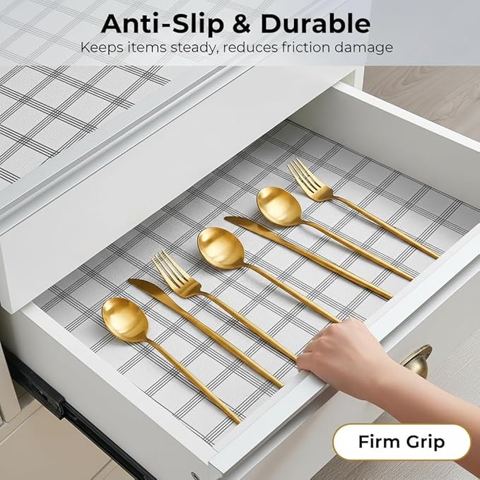 Coavas Extra Grip Thickened Shelf and Drawer Liner - Image 3