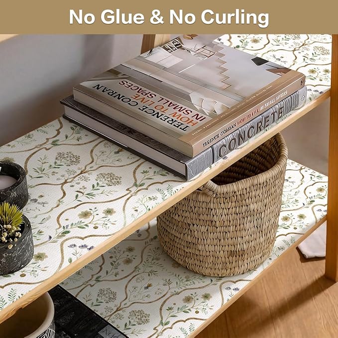Drawer and Shelf Liner for Kitchen Cabinets Non-Adhesive Drawer Liners Strong - Image 2