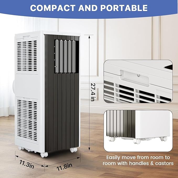 8000 BTU Portable Air Conditioner-3-In-1 - Image 9