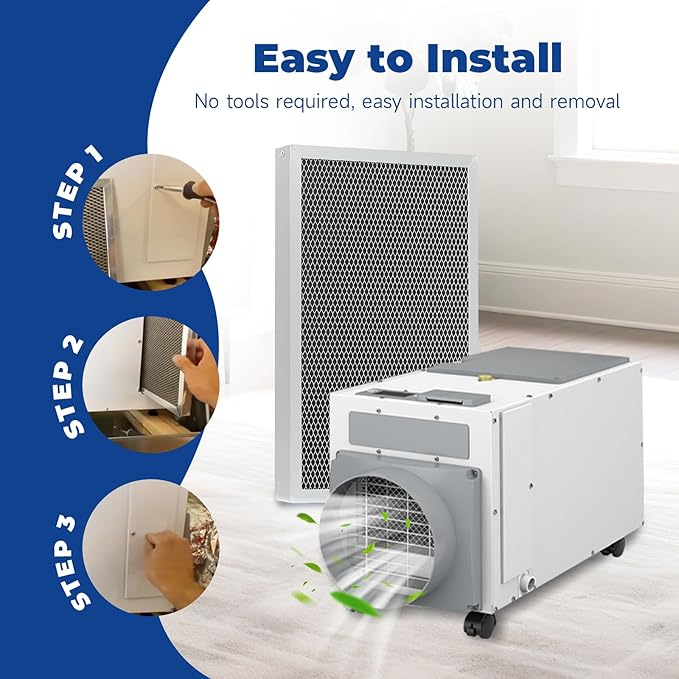 2-Packs 5695 Washable MERV 8 Dehumidifier Filter 8x12x1 Compatible - Image 4