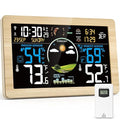 Weather Station Wireless Indoor Outdoor, Digital Thermometer, 7.5'' VA Display by Brataste