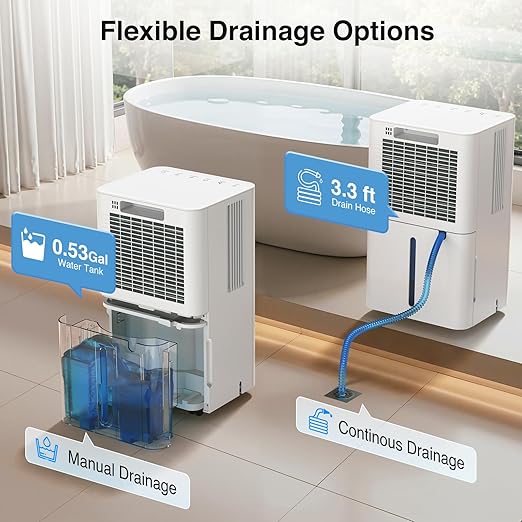 ZAFRO Dehumidifier for Home & Basement - Image 6