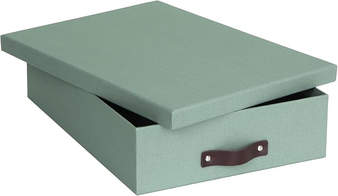 Bigso Oskar Canvas Fiberboard Document Letter Box - Image 3