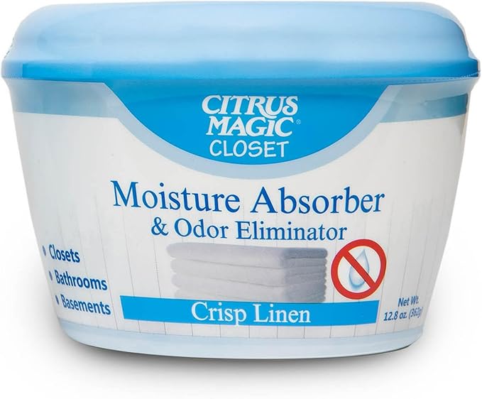 Citrus Magic For Closets, Moisture Absorber and Odor Eliminator, Crisp Linen by Unknown