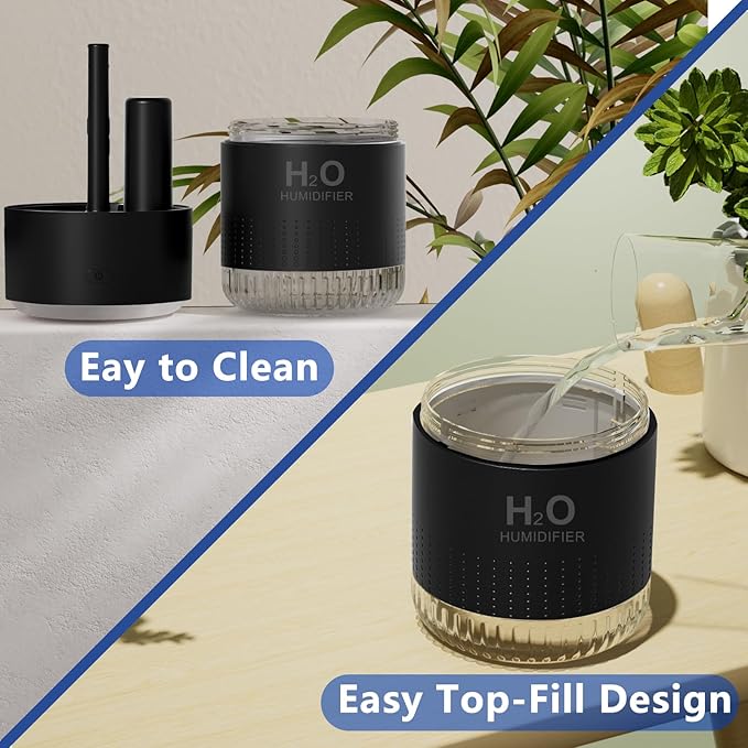 Colorful Mini Humidifier, USB Rechargeable Humidifier, small humidifier - Image 5