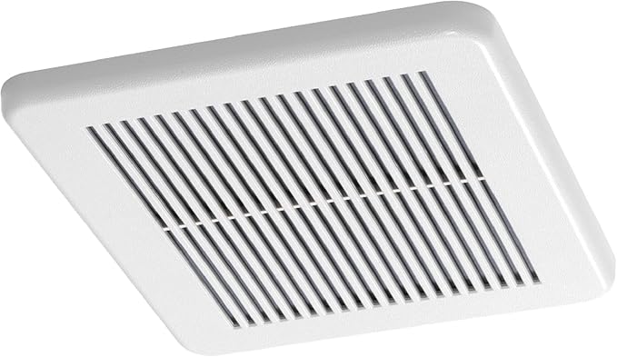 Homewerks 7114-02-HW DC Bathroom Fan 50-CFM 1.0 Sone White Ventilation Fan - Image 2