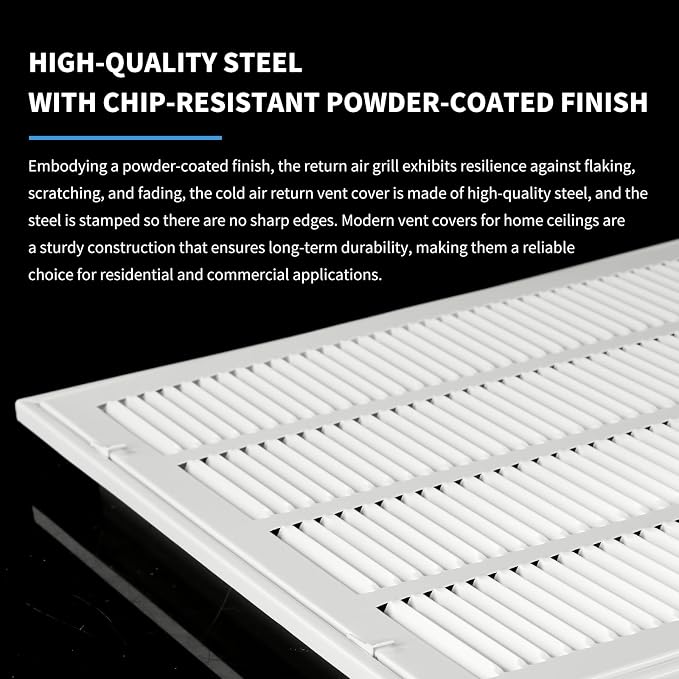 20x16 Air Return Grille Return Vent Cover - Image 3