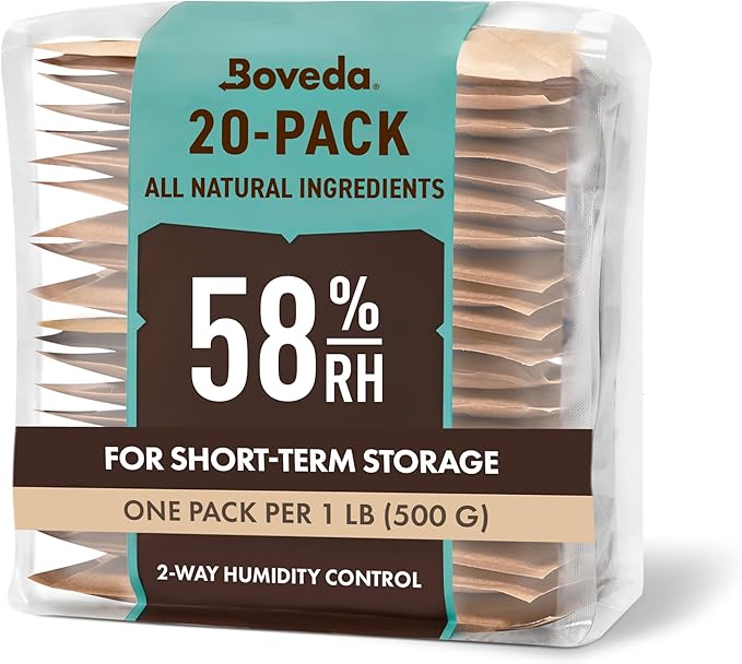 Boveda 58% Two-Way Humidity Control Packs by Boveda