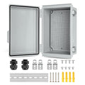 Waterproof Electrical Junction Box, IP67 Plastic Weatherproof Electrical by TOTUFY
