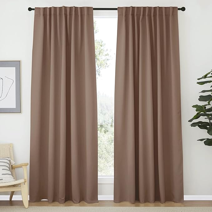 NICETOWN Blackout Curtain Panels Window Draperies by NICETOWN