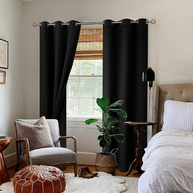 BGment Thermal Insulated 100% Blackout Curtains - Image 2