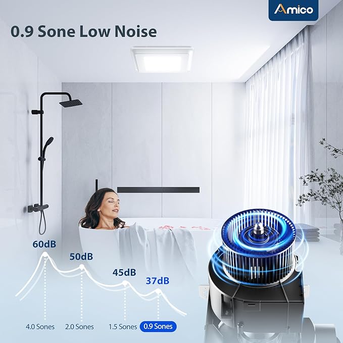 Amico Bathroom Exhaust Fan - Image 4