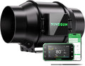 VIVOSUN G6 6" Inline Duct Fan & Temperature Humidity Controller, E42A+ WiFi-App by VIVOSUN