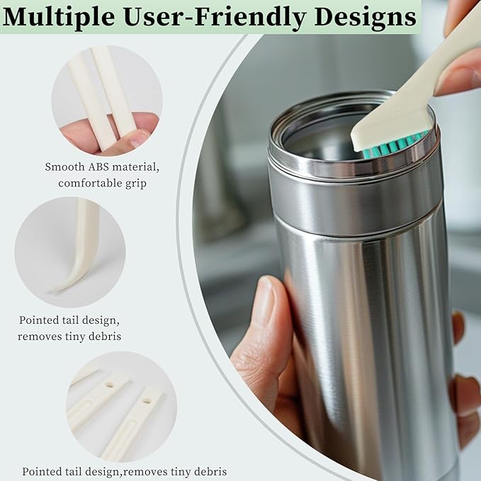 8-Piece Small Cleaning Brush Set - Image 3