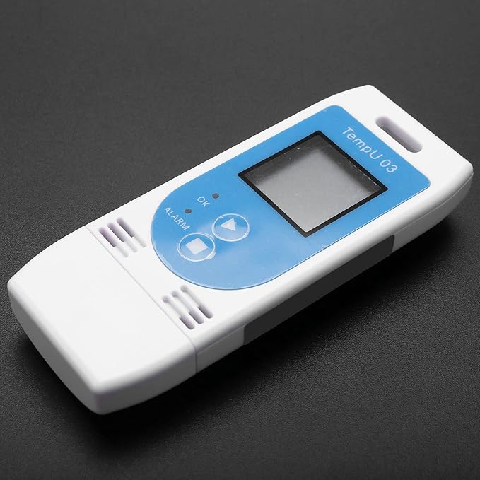2X USB Temperature Humidity Data Logger Reusable RH Temp Data Logger Recorder - Image 3