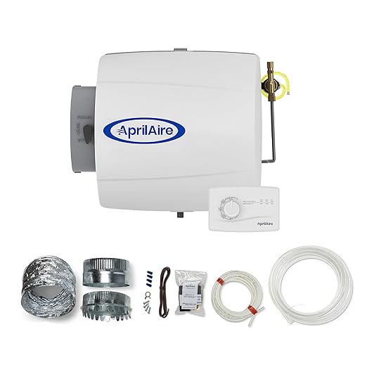 AprilAire 500M 12-gal. Whole-House Small Bypass Evaporative Humidifier by AprilAire