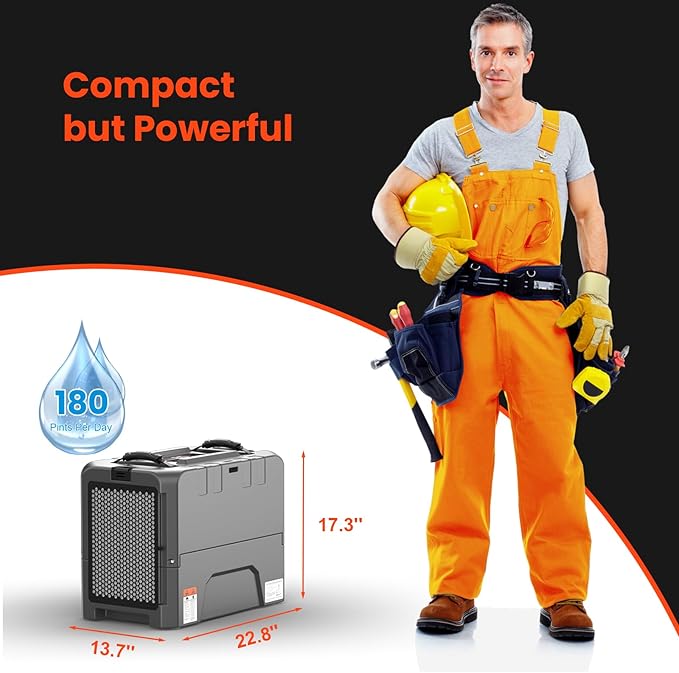 Abestorm LGR85 180 Pints Commercial Dehumidifier - Image 6