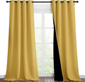 NICETOWN 100% Blackout Blinds, 46 inches x 96 inches, Laundry Room Decor Window by NICETOWN